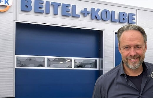 Stephan Beitel ist Geschäftsführer der Beitel und Kolbe GmbH in Reinfeld