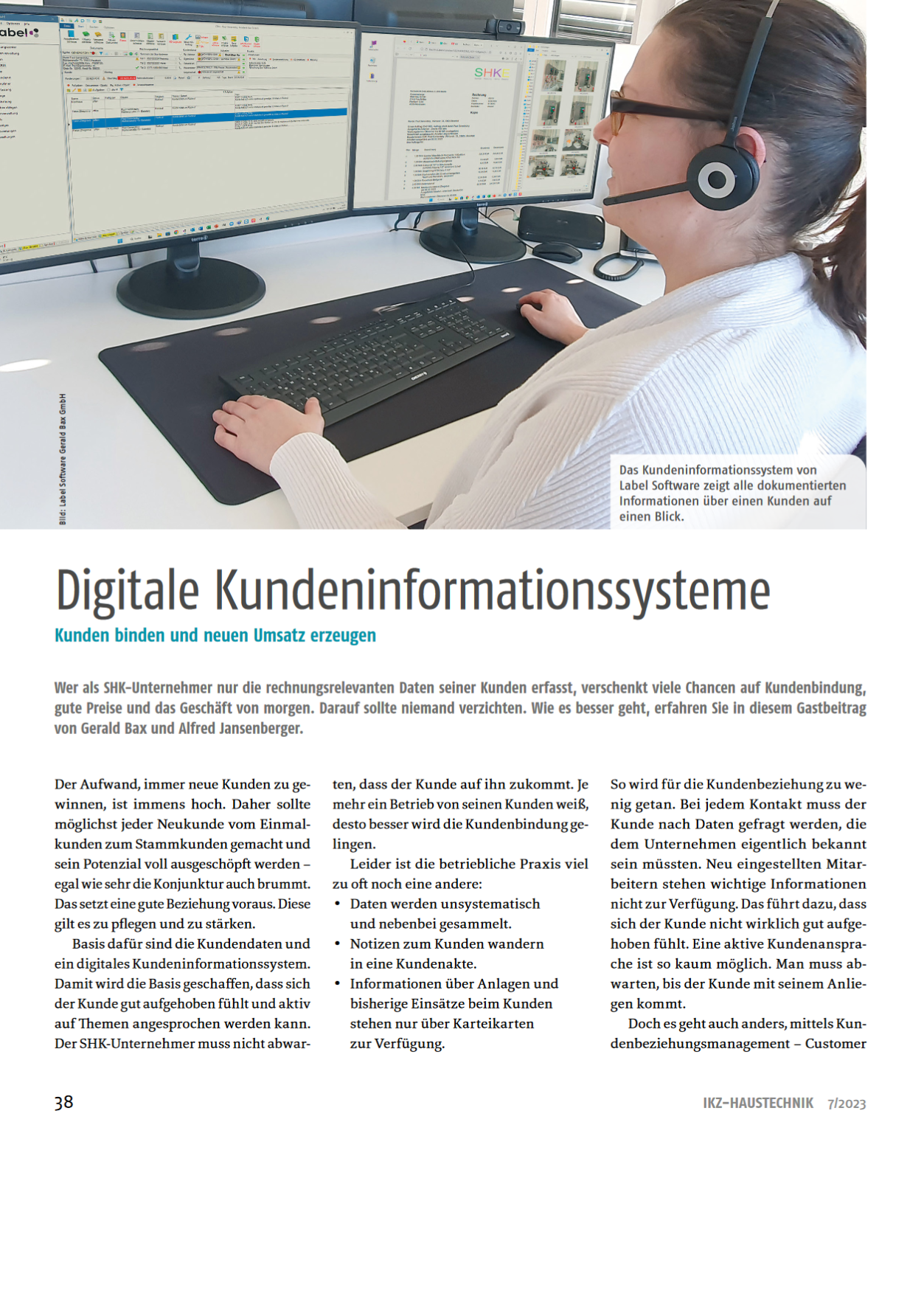 PDF/Artikel: Digitale Kundeninformationssysteme